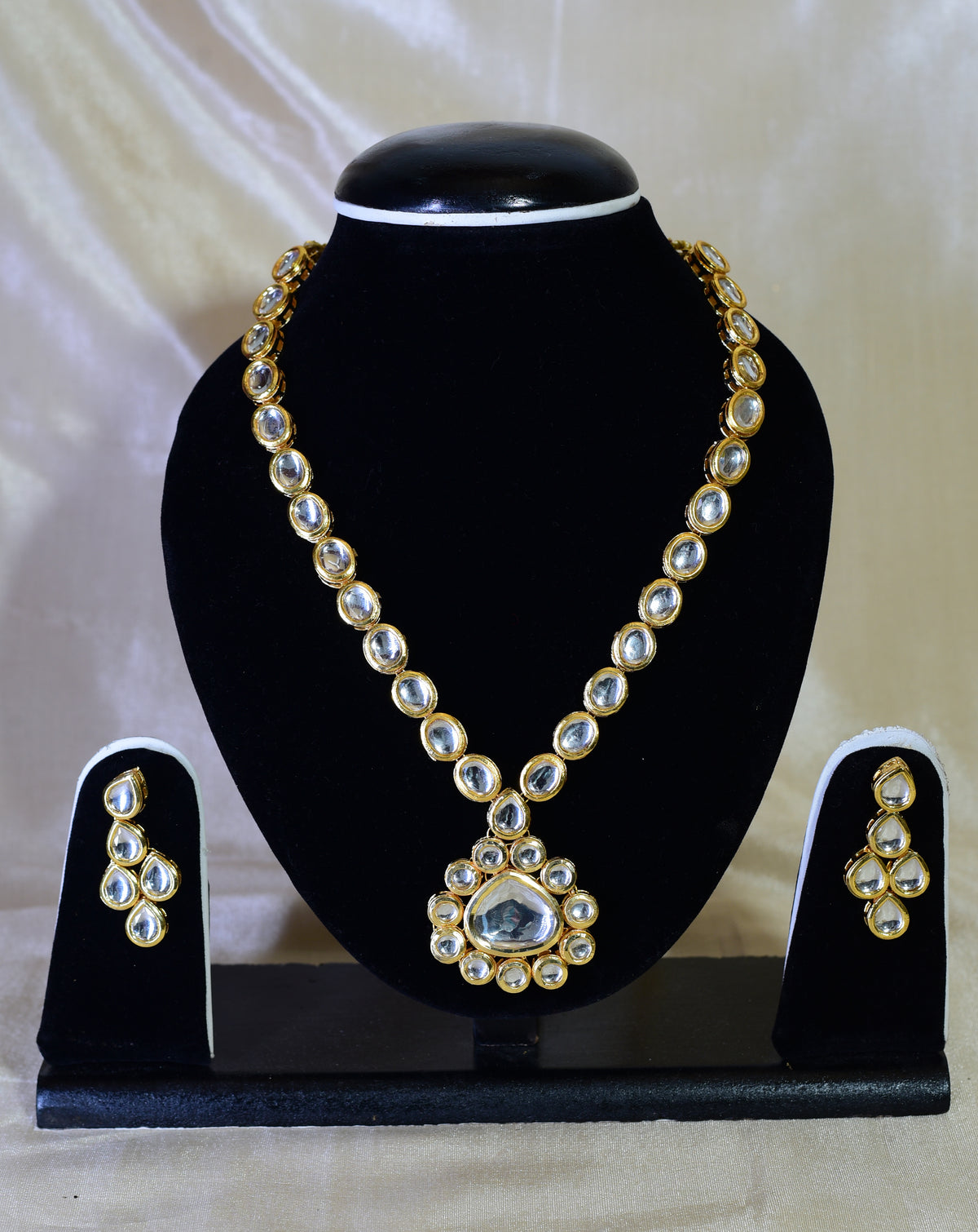 Shubharambh Alloy Copper Gold Necklace