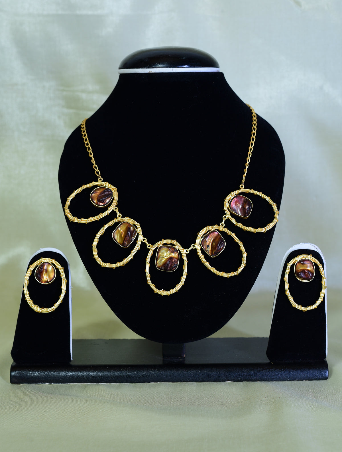 Shubharambh Gold Plated Kundan Necklace